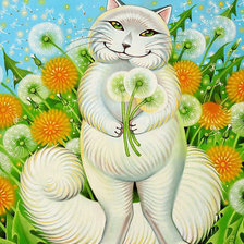 Схема вышивки «картина. художник Ася Белова»