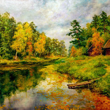 Схема вышивки «Осенняя палитра»