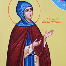 Схема вышивки «Аполлинария»