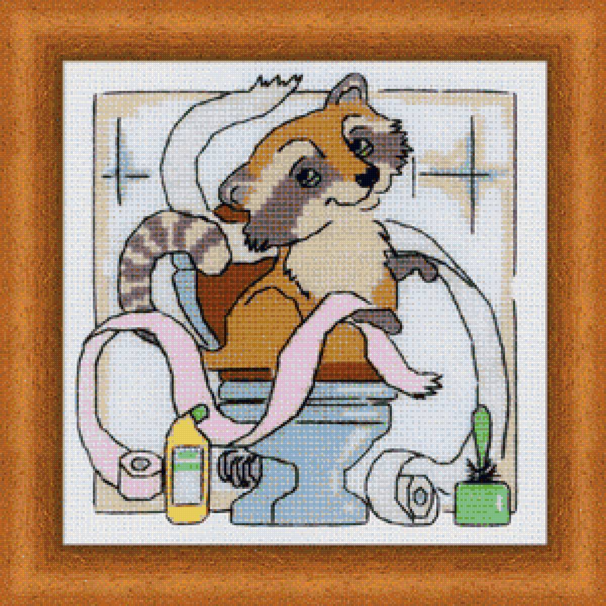 Туалетная комната - туалет - предпросмотр