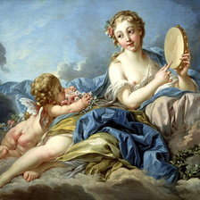 Схема вышивки «ангел»