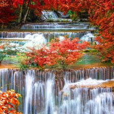 Схема вышивки «водопад»