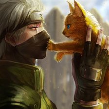 Какаши и лис