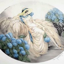 Схема вышивки «Беспечность»