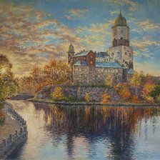 Схема вышивки «Выборг»