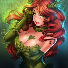 Схема вышивки «плющ»