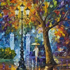 Схема вышивки «Дождливый вечер»