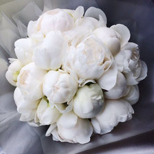 Схема вышивки «пионы»