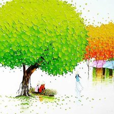 Схема вышивки «Ван Ту Транг»