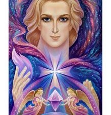 Схема вышивки «Архангел Задкиил»