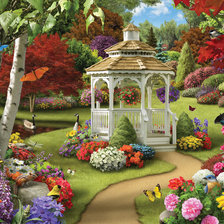 Схема вышивки «Природа»