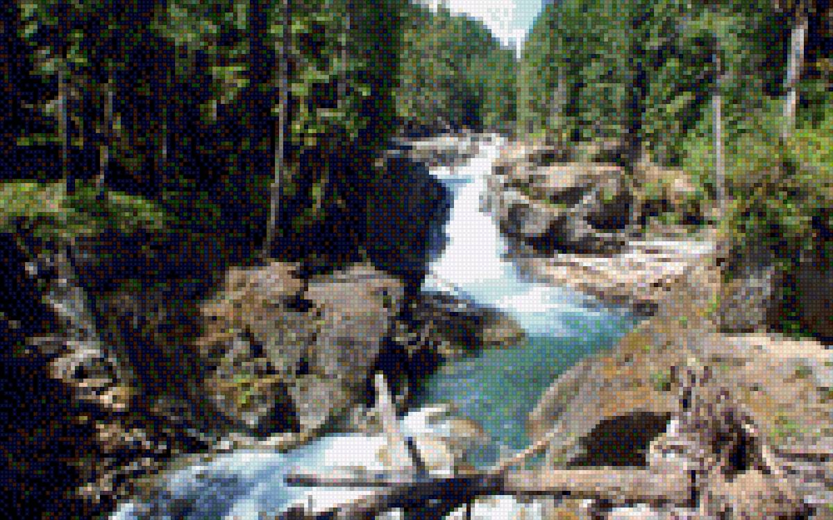 водопад - предпросмотр