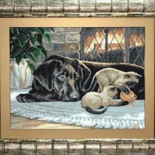 Схема вышивки «животные»