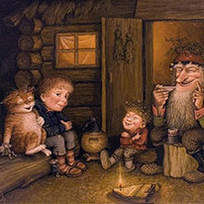 Схема вышивки «беседа»