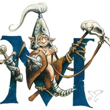 Схема вышивки «бард»