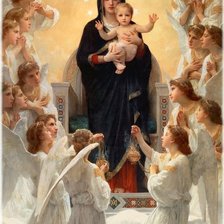 Схема вышивки «Богородиця»