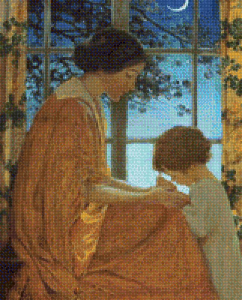 Материнство - мама, сын - предпросмотр