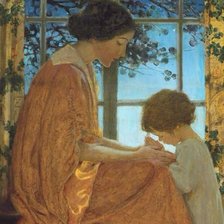 Схема вышивки «Материнство»