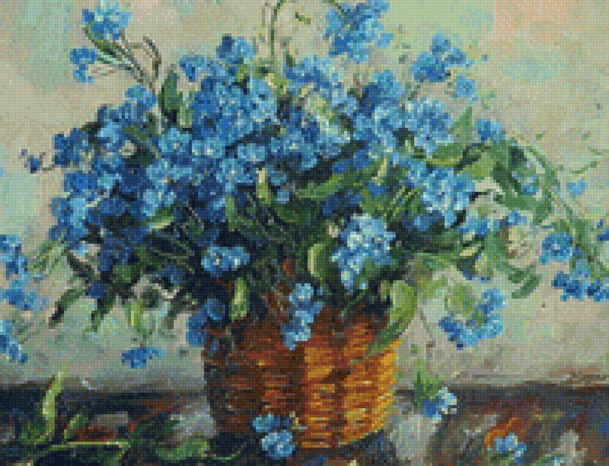 Незабудки - цветы - предпросмотр