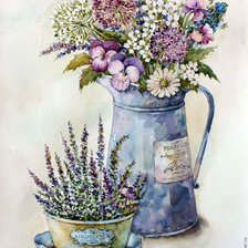 Схема вышивки «Лаванда 6»