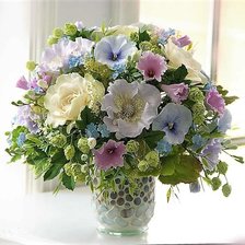 Схема вышивки «букет»