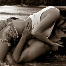 Схема вышивки «любовь и море»