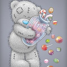 Схема вышивки «Мишка Тедди»