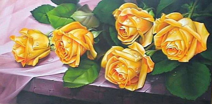 №1669344 - розы, цветы, роза, букет - оригинал