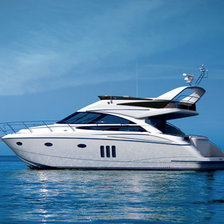 Схема вышивки «яхта»