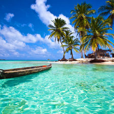 Схема вышивки «Гавайские острова»