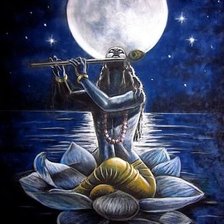 Схема вышивки «Кришна»