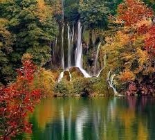 Схема вышивки «Водопад»