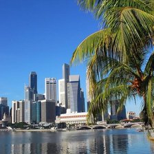 Схема вышивки «Сингапур»