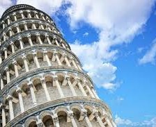 Схема вышивки «Пизанская башня»