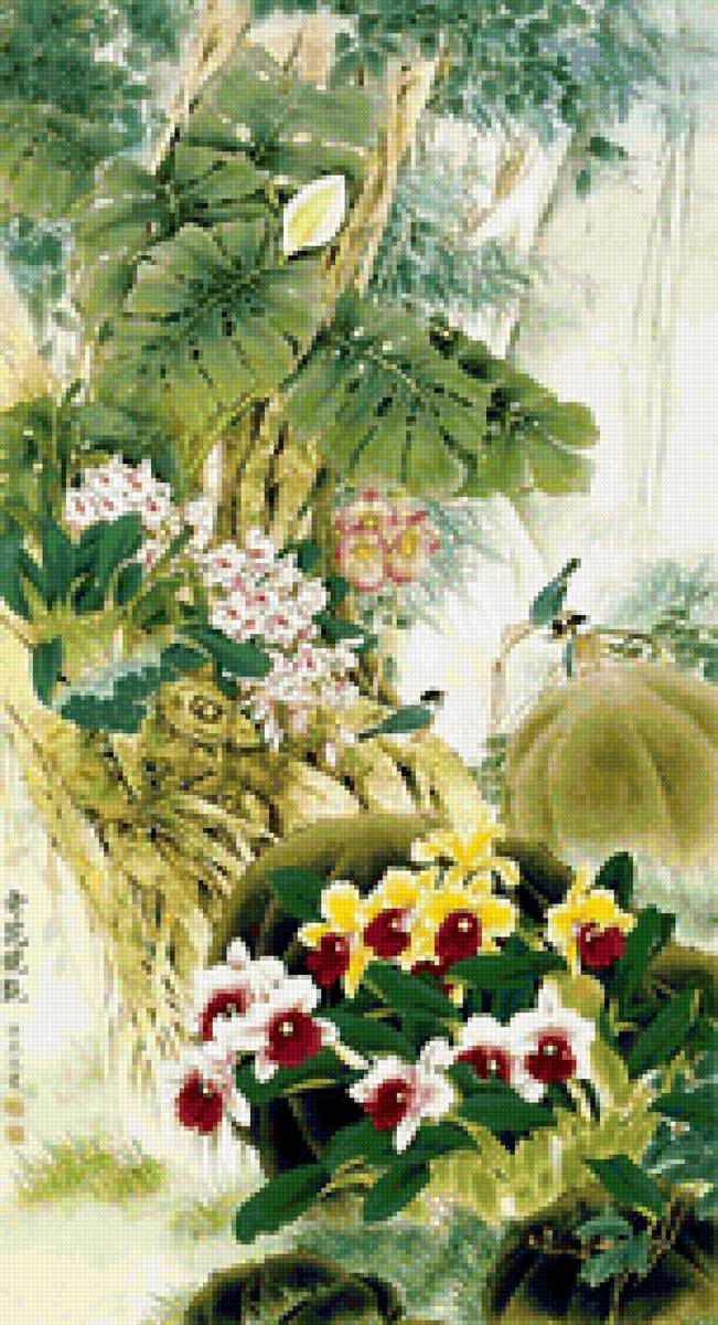 китайская живопись - предпросмотр