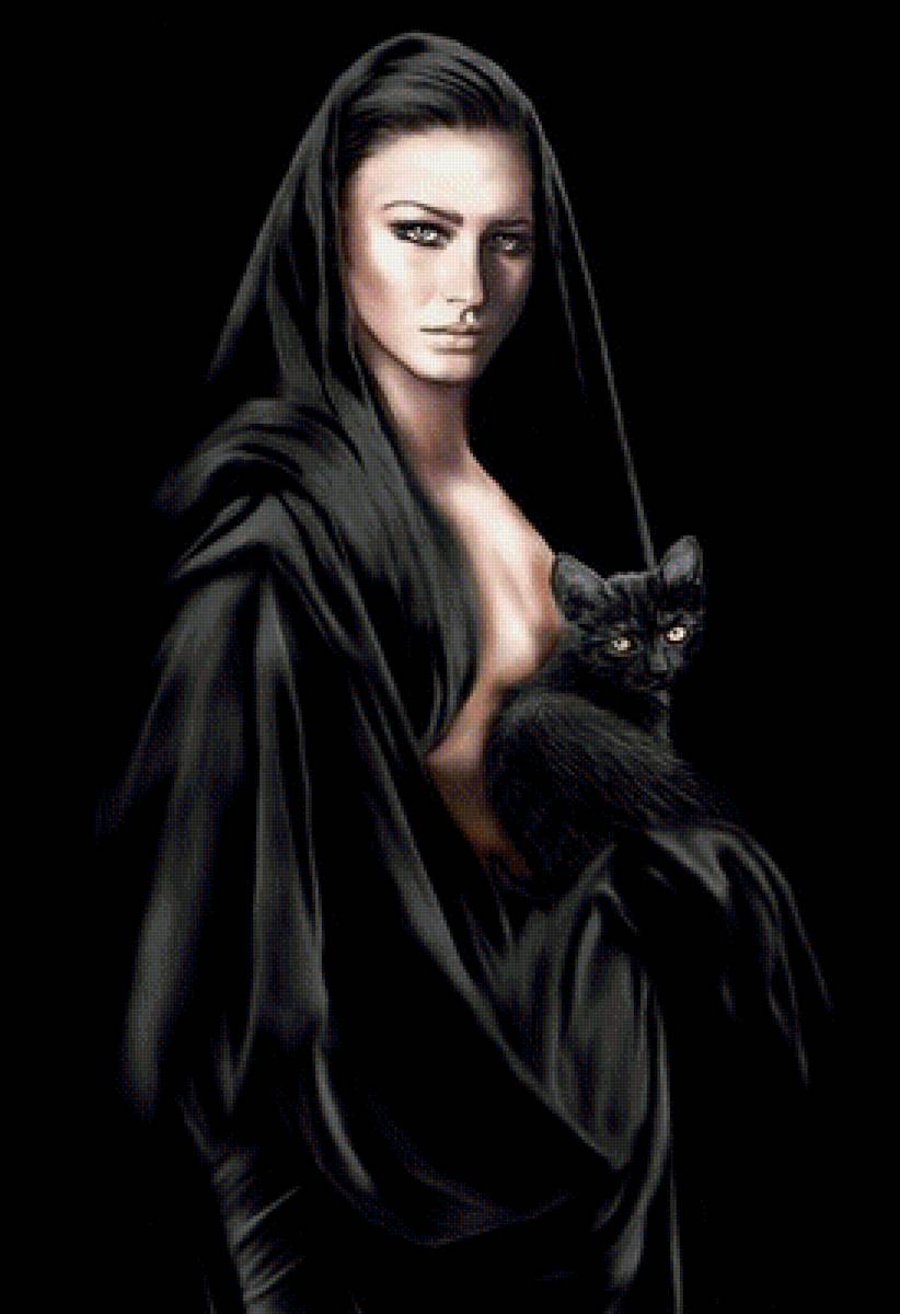 женщина кошка - девушка - предпросмотр