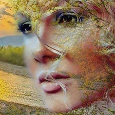 Схема вышивки «девушка»