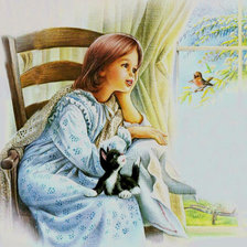 Схема вышивки «у окошка»