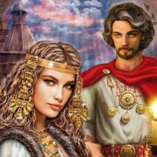 Схема вышивки «Пара»