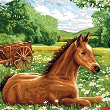 Схема вышивки «весна»