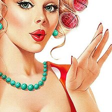 Схема вышивки «модница»