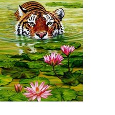 Схема вышивки «мир животных»