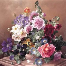 Схема вышивки «1букет»