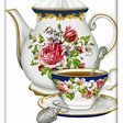 Схема вышивки «чайный сервиз»