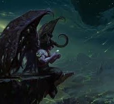 Схема вышивки «Иллидан»