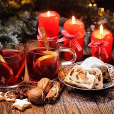 Схема вышивки «Рождественский вечер»