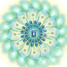 Схема вышивки «Мандала радость-1»