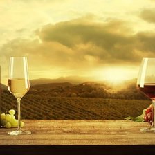 Схема вышивки «вино»