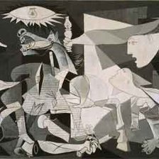 Схема вышивки «Guernica»
