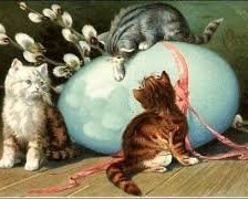 Схема вышивки «пасхальная открытка»